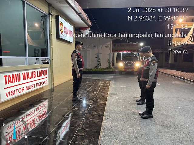 Antisipasi Kejahatan Jalanan, Perintis Presisi dan PRC Sat Samapta Polres Tanjungbalai Patroli