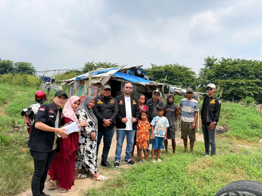 Respons Cepat DPC GRIB Jaya Kota Medan, Bantu Pak Junaidi yang Viral Kehilangan Kompresor dan Biayai Sekolah Anaknya
