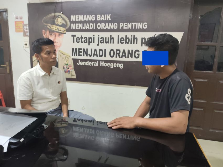 Cowok Ini Ditangkap Curi Sepeda Motor Mantan Pacarnya Lalu Dujual Ke Belawan, Begini Modusnya...