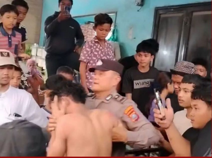 Seorang Pemuda di Tamora Diamuk Warga, Diduga Pelaku Curanmor