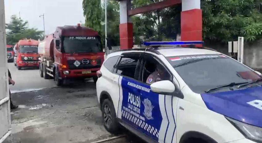 Polda Sumut Kawal Distribusi BBM