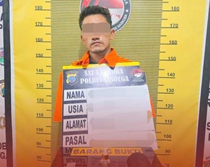 Polres Sibolga Amankan Pemilik Sabu 1,54 Gram