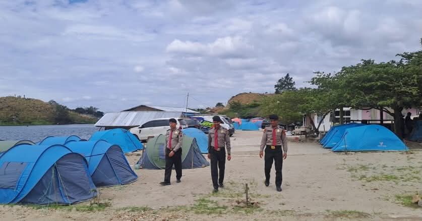 Polres Dairi Hadirkan Rasa Aman di Destinasi Wisata Tao Silalahi