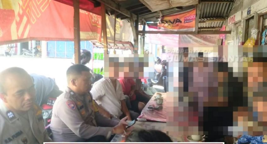 Bhabinkamtibmas Polsek Siantar Martoba Mediasi Laporan Warga Simpang Jalan Tangki