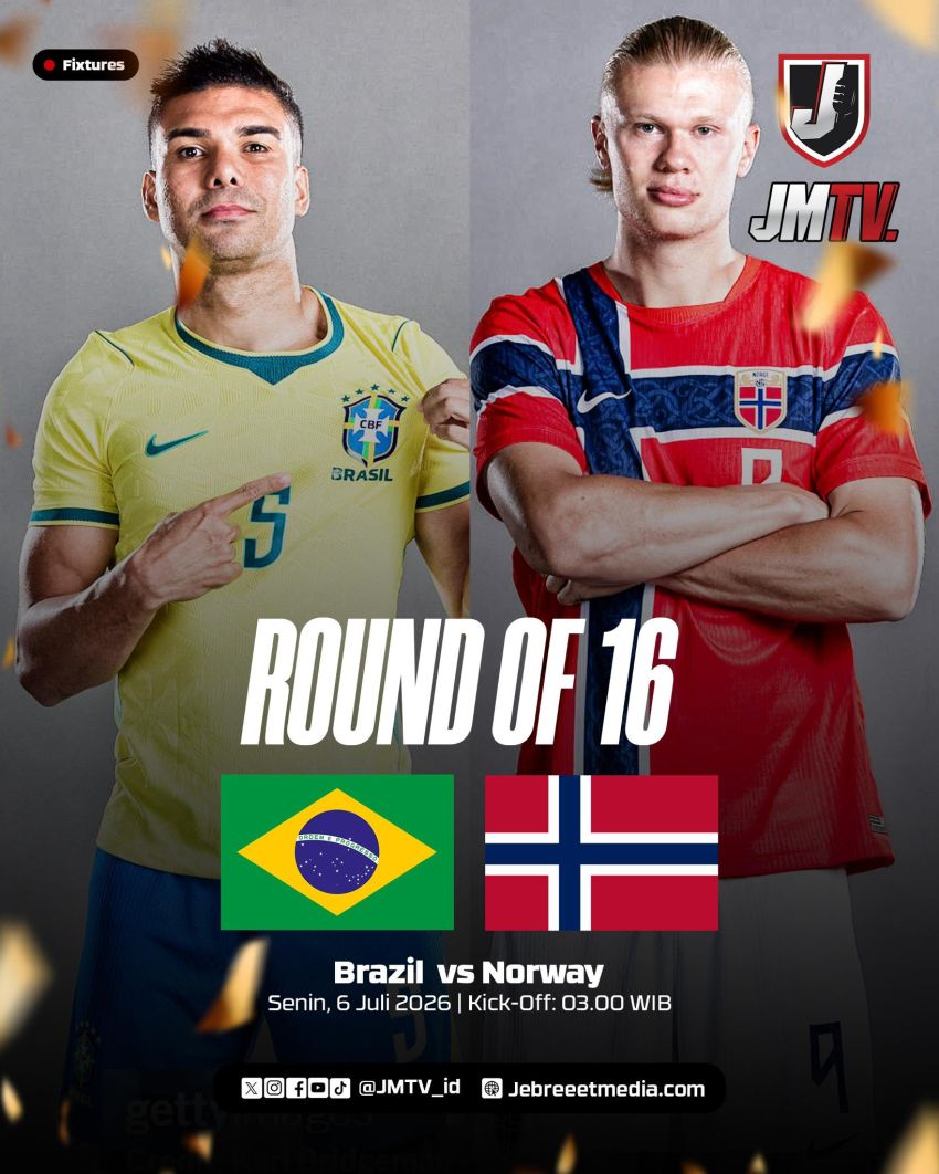 Dini Hari Nanti: Brasil vs Norwegia, Siapa Takut!