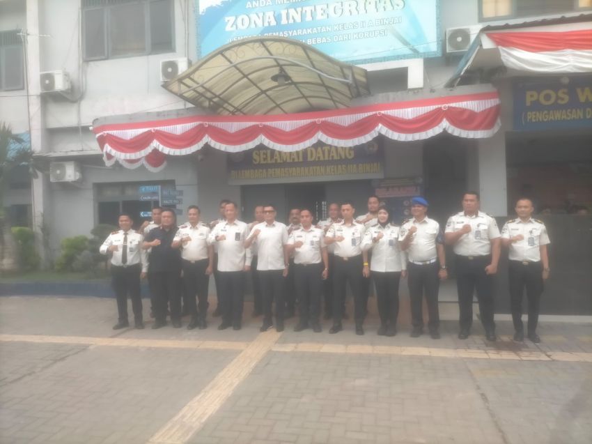 Lapas Kelas II A Binjai Terima Kunjungan Kerja Staf Khusus Menteri Imipas
