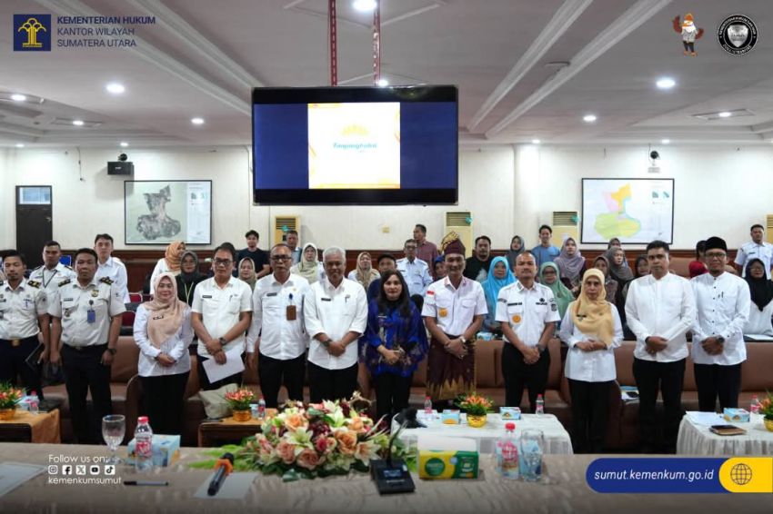 Kanwil Kemenkum Sumut dan PemkoTanjungbalai Perkuat Ekosistem Kekayaan Intelektual