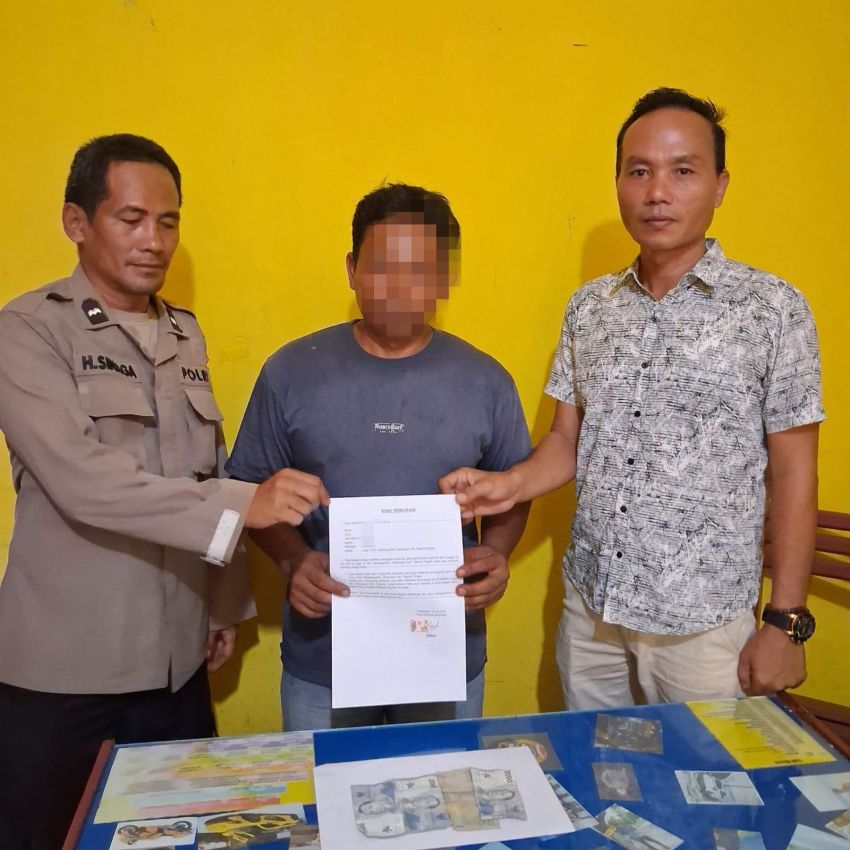 Tukang Parkir Liar tak Berkutik Diamankan Polsek Sibabangun, Bikin Resah Pengunjung Pasar Onan