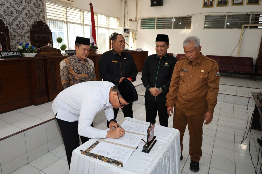 DPRD Kota Tanjungbalai Sahkan Ranperda Pertanggungjawaban Pelaksanaan APBD 2025