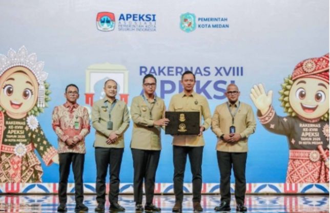 AHY Resmi Tutup Rakernas XVIII APEKSI di Medan, Sinergi Pusat-Daerah Diperkuat Untuk Wujudkan Kota Tangguh