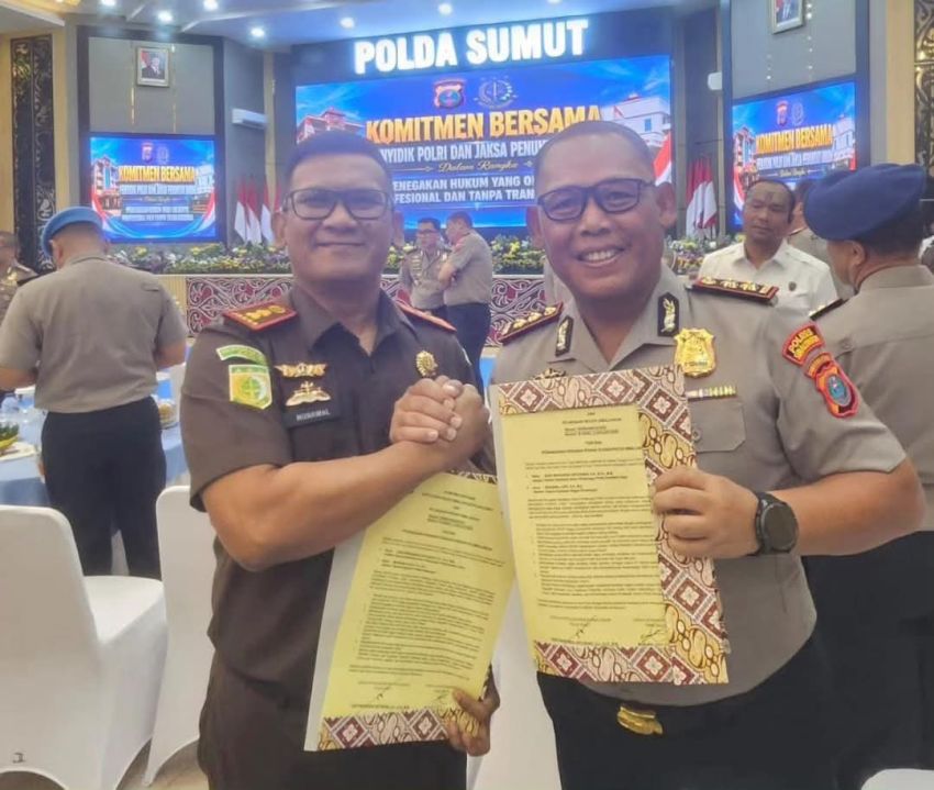 Kompak dan Solid, Kapolres Simalungun dan Kajari Dukung Komitmen Penanganan Perkara Pidana Tanpa Transaksional