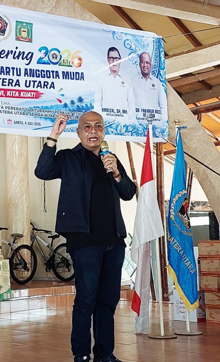 Ketua Umum PWI Pusat Ahkmad Munir  Ingatkan Anggota Jangan Terlibat  Narkoba dan Judi