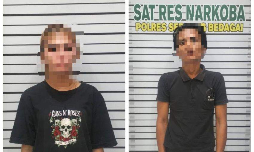 Gagalkan Peredaran Narkotika, Polres Serdang Bedagai Bekuk 2 Terduga Pelaku