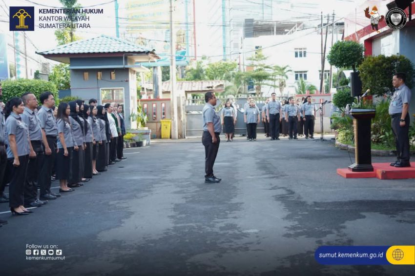 Kanwil Kemenkum Sumut: Jangan Kita Sendiri yang Memperburuk Citra Instansi