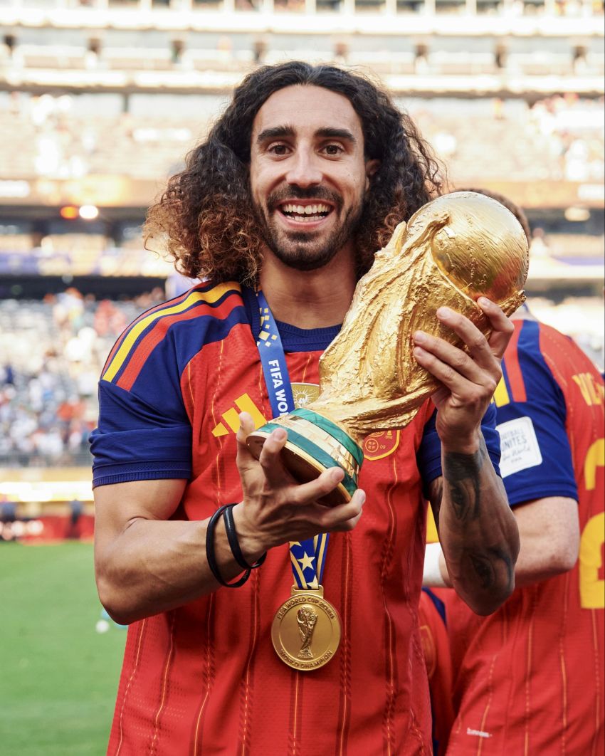 Juara Piala Dunia 2026, Bang Kribo Marc Cucurella Umumkan Pensiun dari Timnas Spanyol