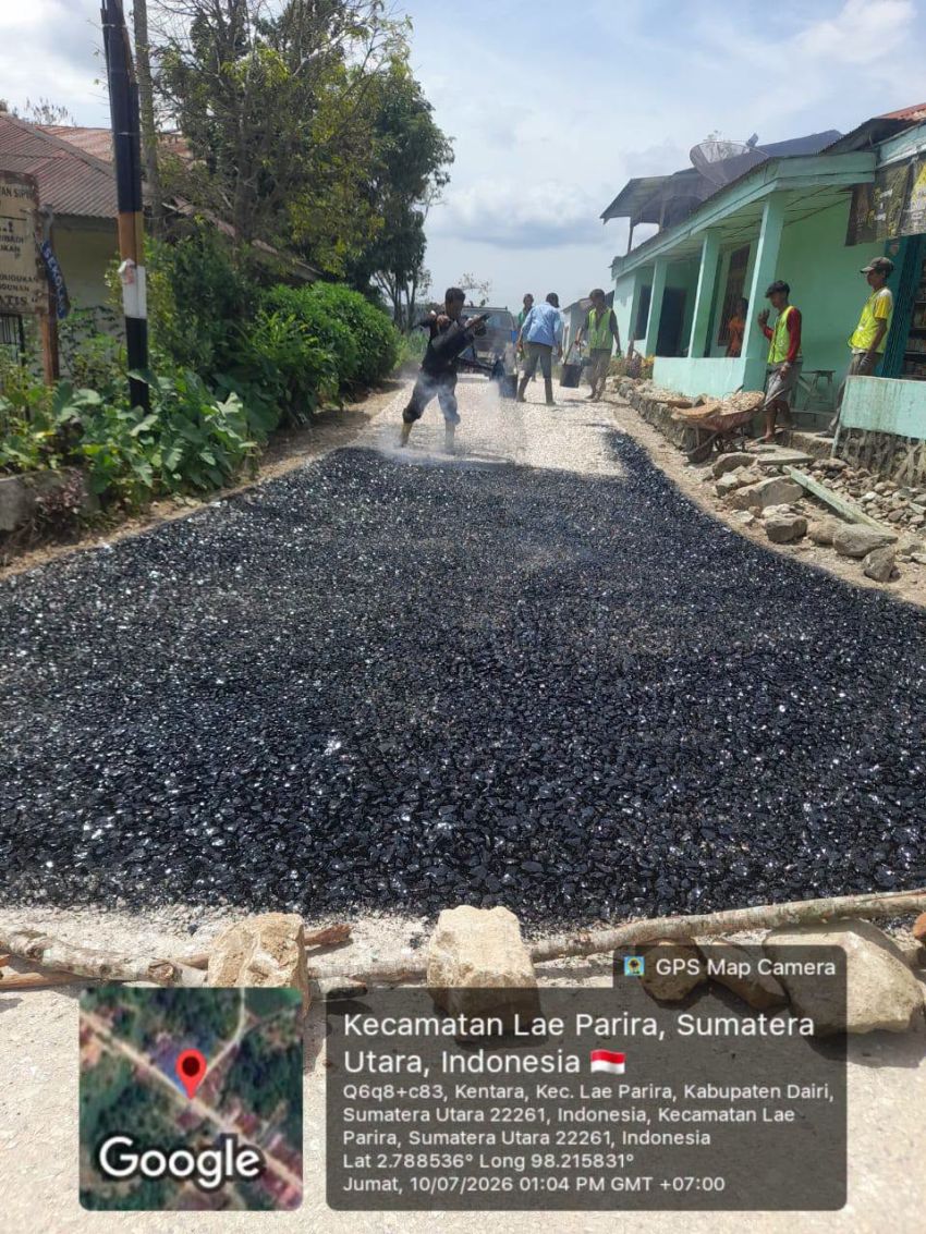 Instruksi Bupati Dairi, Progres Perbaikan Infrastruktur Jalan Menunjukkan Hasil Positif