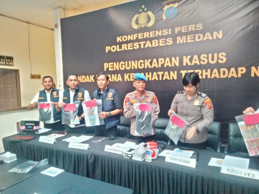 Usai Hasut Korban Terjun Bebas dari Lantai 12, 2 Orang Wanita Ditetapkan Tersangka Oleh Polrestabes Medan