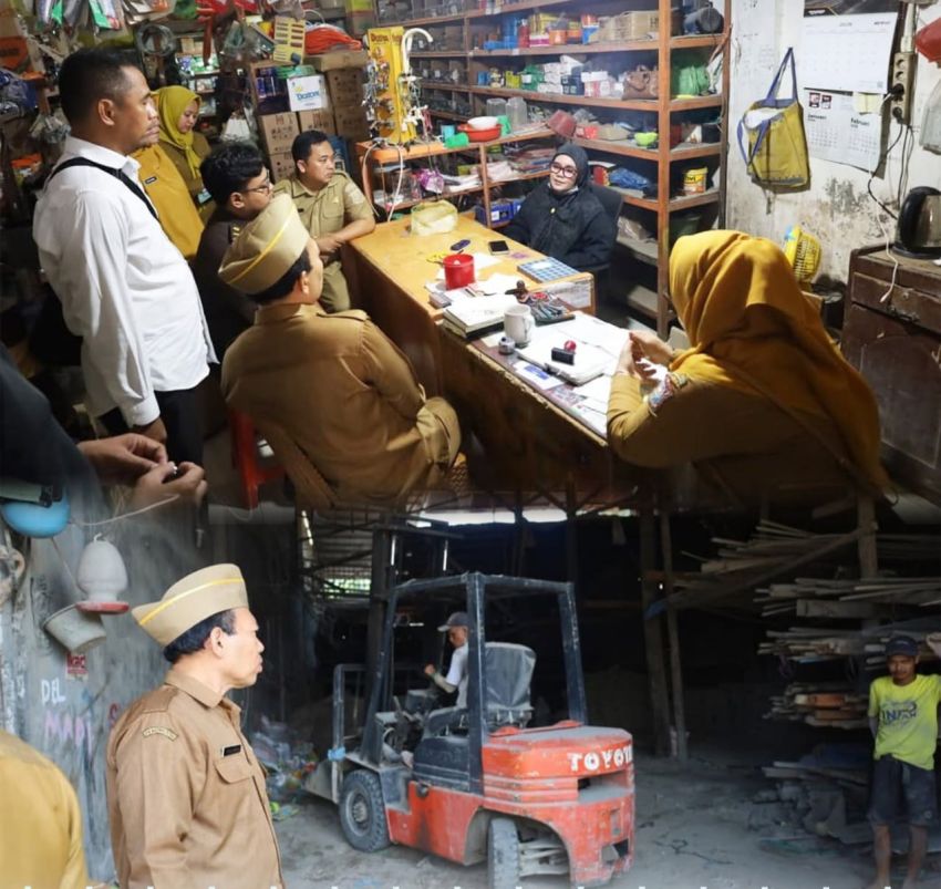 Dampak Kelangkaan Semen, Pemko Tanjungbalai Sidak Toko Bangunan