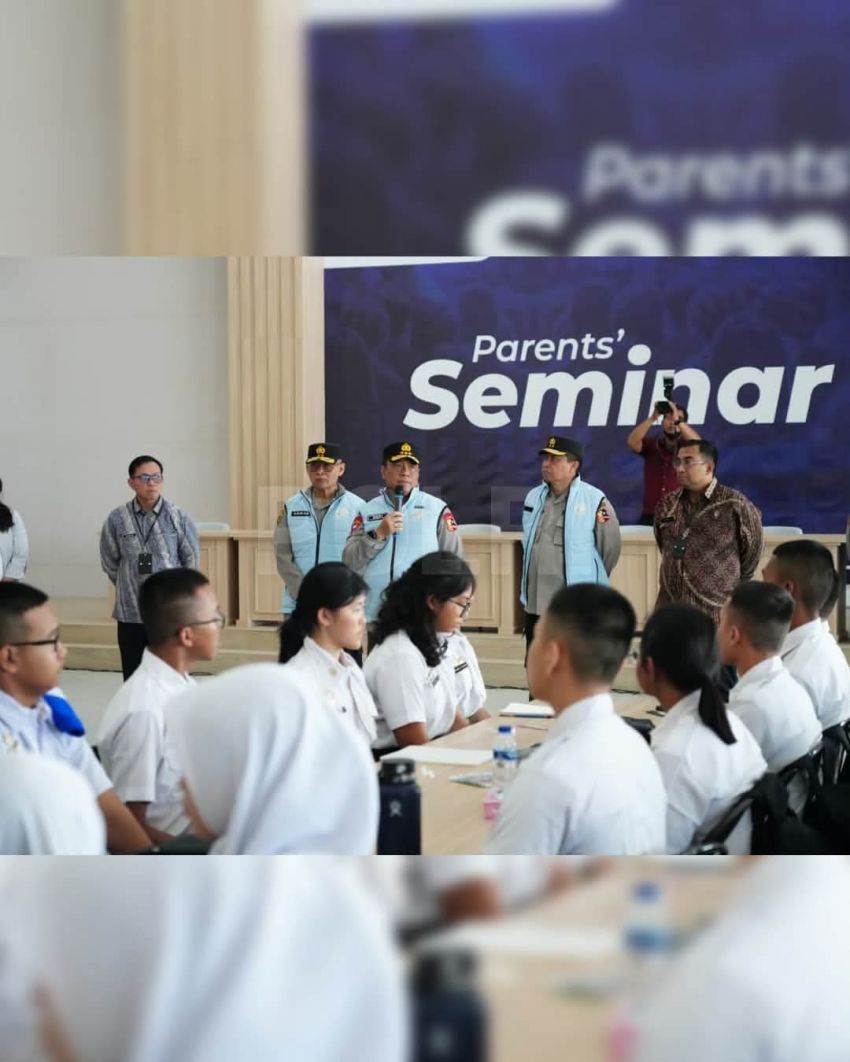 Wakapolri Tinjau Kampus SMA Kemala Taruna Bhayangkara