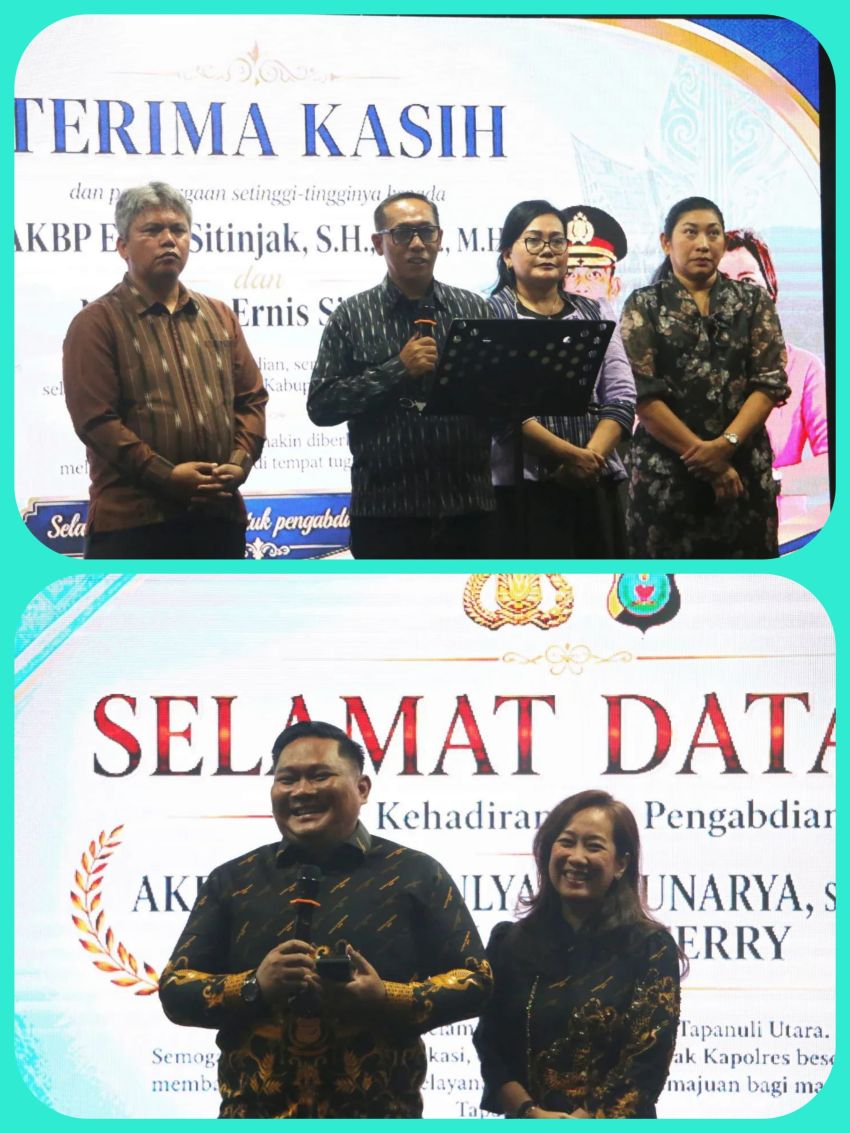 Bupati Taput Sambut Kapolres Baru, Sinergi Pemda dan Polri Kian Diperkuat