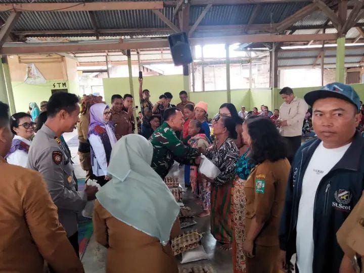 Personil Koramil Dolok Silau Hadiri Hadiri Agenda Kerja Bupati Simalungun