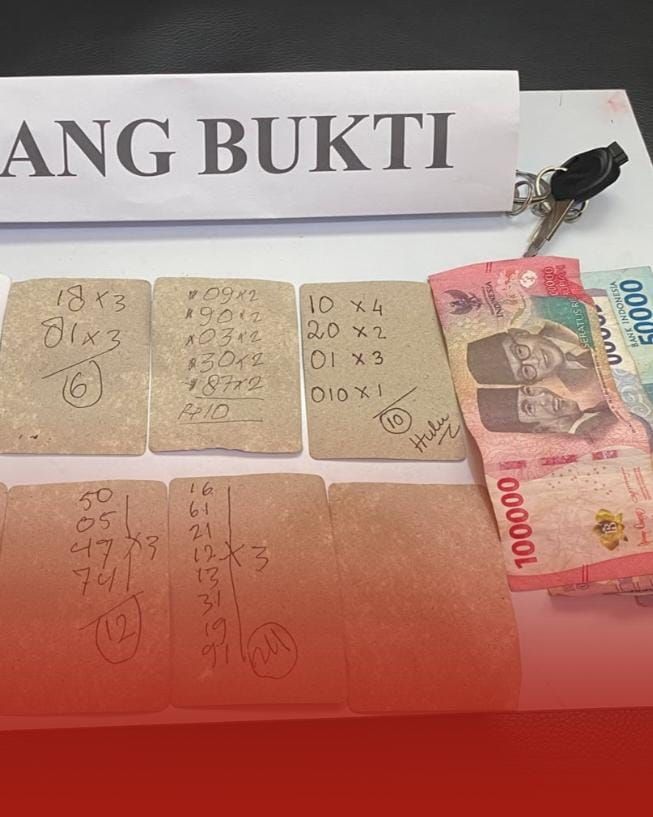 Terduga Pelaku Judi Togel Sidney Diamankan