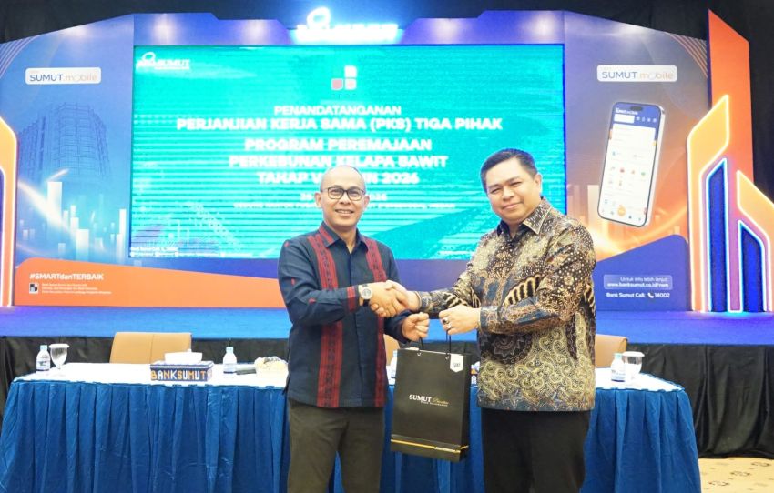 Bank Sumut Buka Akses Dana PSR Rp44,5 Miliar untuk Pekebun Sawit Sumatera Utara