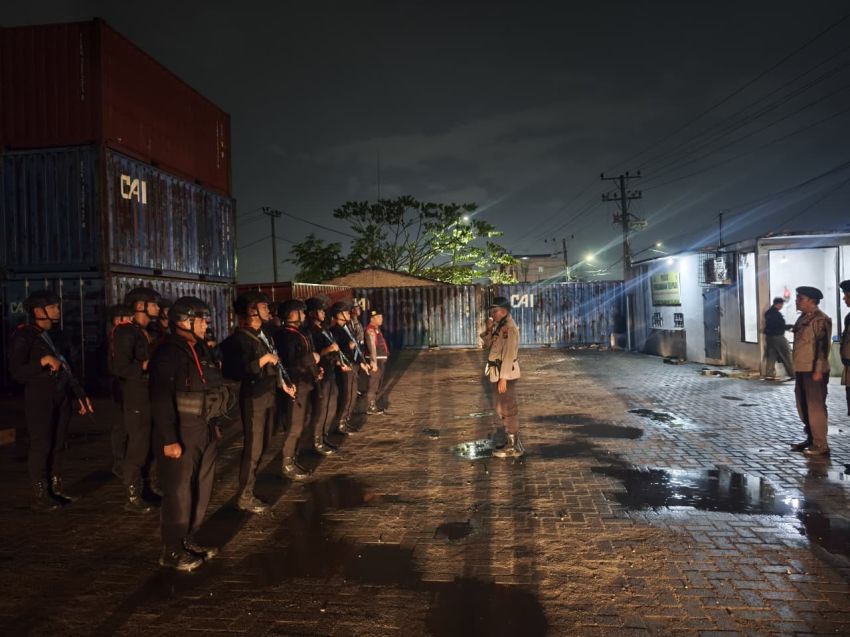 Polres Pelabuhan Belawan Intensifkan Patroli Malam Antisipasi Kejahatan Jalanan dan Gangguan Kamtibmas