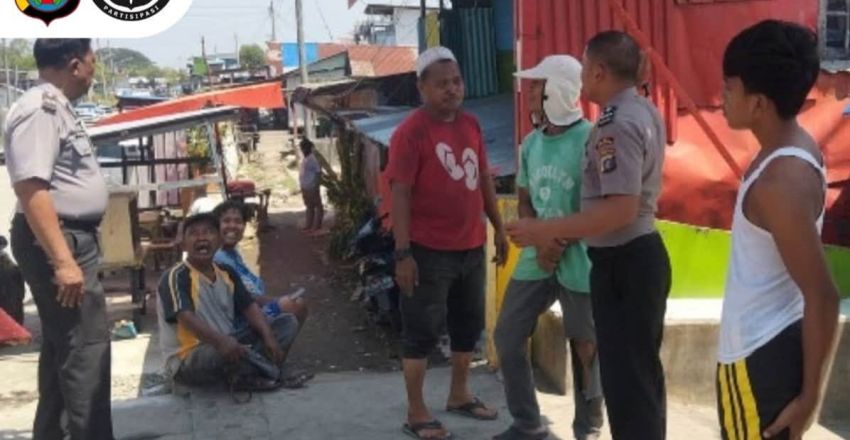 Polres Pelabuhan Belawan Sambang Warga dan Karyawan, Imbauan Kamtibmas