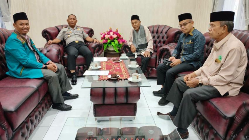 Dewan Pimpinan MUI Simalungun Audiensi ke Kapolres AKBP Marganda Aritonang
