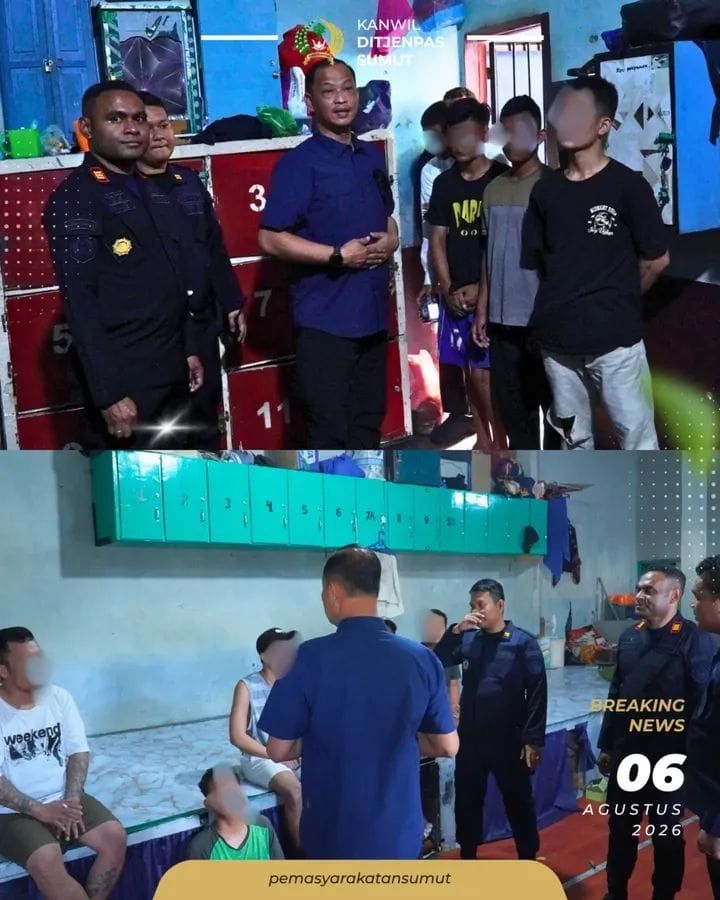Kakanwil Ditjenpas Sumut Monitoring Rutan Balige, Perkuat Kualitas Pelayanan, Pembinaan dan Ketahanan Pangan