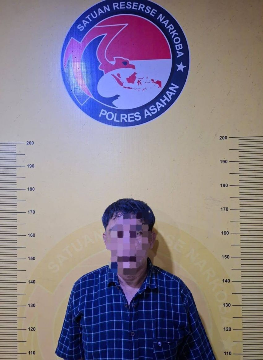 Timsus Anti Narkoba Polres Asahan Amankan Pria dengan Barbut 63,67 Gram Sabu