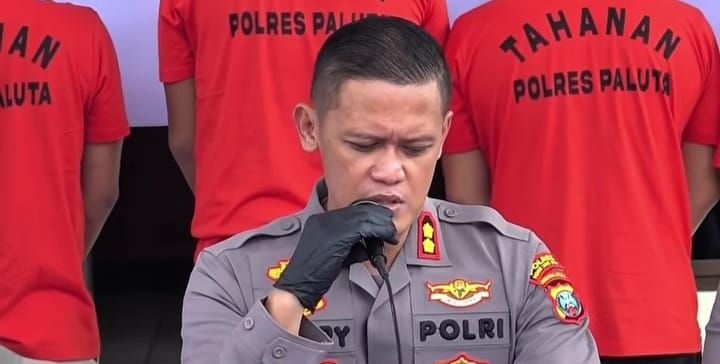 Sepekan, Polres Paluta Amankan 5 Tersangka Kasus Peredaran Narkotika