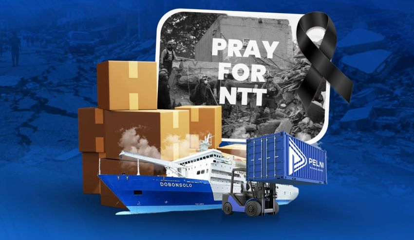 PELNI Buka Posko Logistik Bantuan Korban Gempa NTT, Bebaskan Biaya Kirim