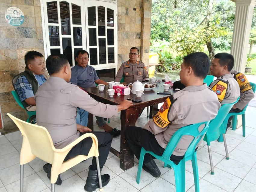 Sat Binmas Polres Dairi Rangkul Tokoh Masyarakat Jaga Kamtibmas Tetap Kondusif