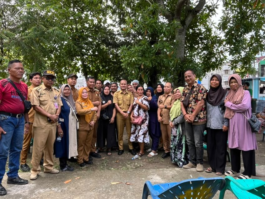 Temui Para Pedagang di Alun-alun Sultan Abdul Jalil Rahmadsyah, Ini Pesan Wali Kota Tanjung Balai