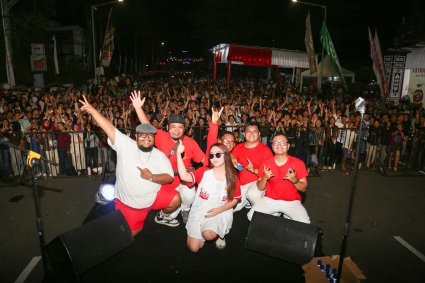Hadiri Konser Merah Putih, Wesly Silalahi Ajak Semangat Kemerdekaan Jadi Energi Positif