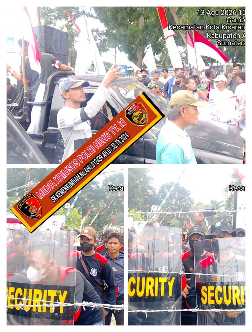 Demo Kelompok Tani di Asahan Rusuh, 5 Warga Termasuk Wartawan Luka 2 Mobil Rusak