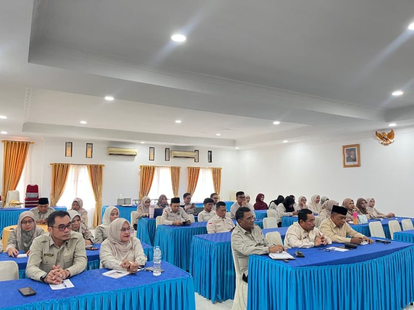 Kemenhaj Sumut Rapat Persiapan Sambut HUT RI ke 81