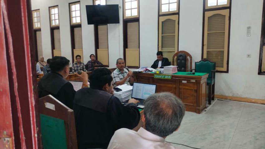 Saksi PT Hutama Karya Sebut Pekerjaan Waterfront City Pangururan Sesuai Volume