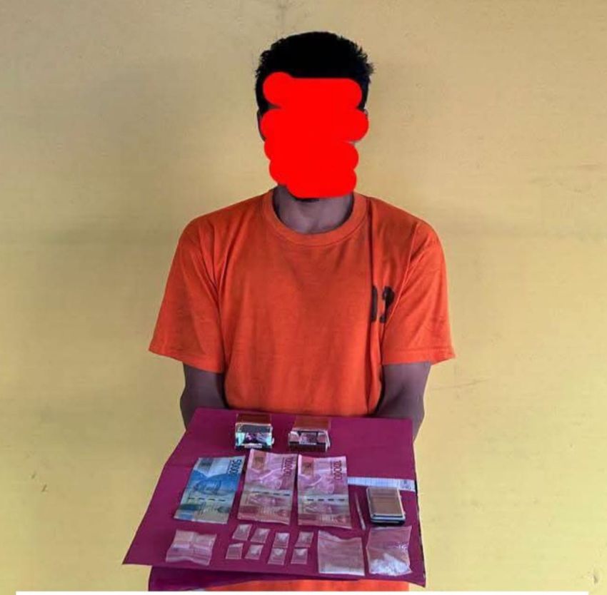Kancil Ditangkap Polsek Kampung Rakyat di Kebun Sawit, Terkait Peredaran Narkotika!