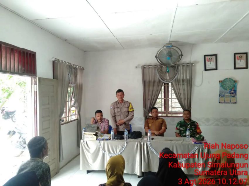 Babinsa dan Bhabinkamtibmas Kawal Penyaluran BLT Dana Desa di Simalungun, Pastikan Bantuan Tepat Sasaran