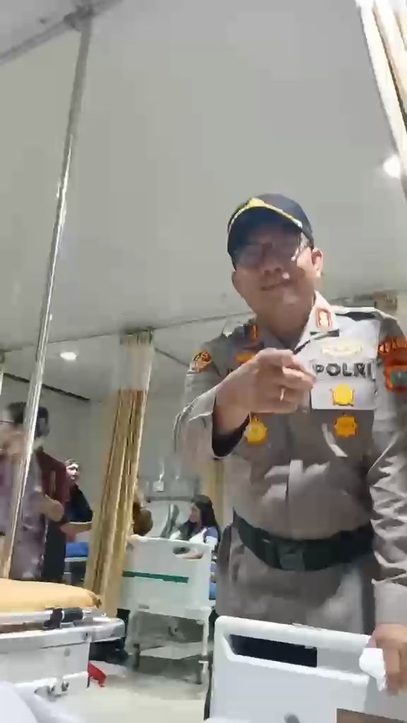 Kapolres Karo dan Bupati Jenguk  Siswa Diduga Keracunan MBG