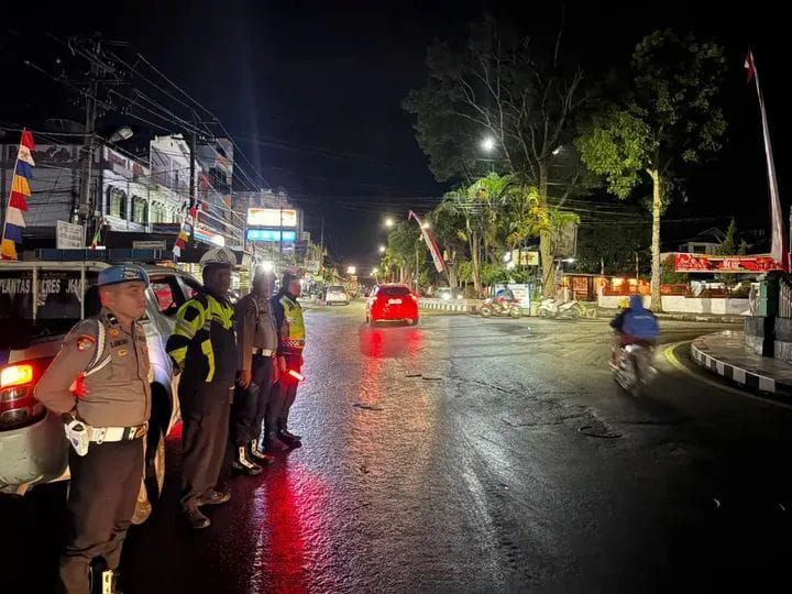 Polres Karo Intensifkan Patroli Malam Antisipasi 3C dan Gangguan Kamtibmas