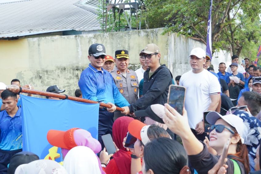 CFD Pertama di Medan Belawan, Rico Waas: Bahagia dan Sehat Harus Menjangkau Seluruh Sudut Kota Medan