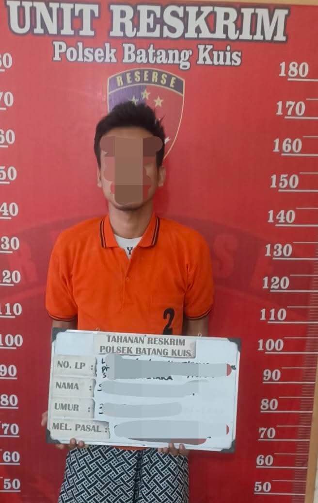 Ninja Hijau Raib dari Parkiran, 3 Pria Diciduk Polsek Batang Kuis