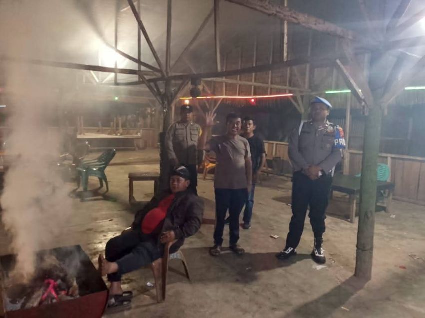 Polsek Tiganderket Cek Dugaan Lokasi Judi di Kolam Pancing