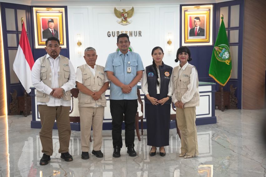 LMP MBG Audiensi dengan Gubernur Bobby Nasution, Siap Bersinergi Sukseskan Program Makan Bergizi Gratis di Sumatera Utara