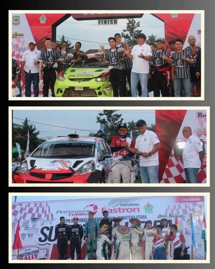 Dandim 0207/Simalungun Hadiri Penutupan Asia Pacific Rally Championship 3rd Round