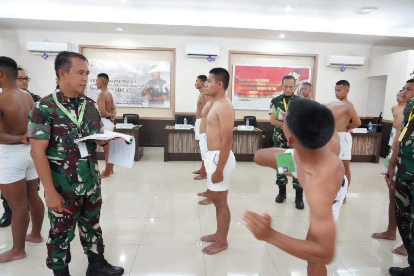 Danrem 023/KS Pimpin Sidang Parade Caba PK TNI AD Gelombang III TA.2026